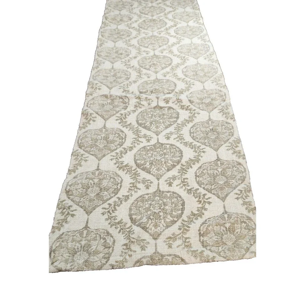 Table Runner by SHABBY‎ CHIC 15” X 78” BoHo Made in India 100% Cotton
